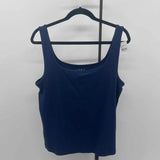 Loft Women's Size XL Navy Ribbed Tank
