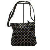 VERA BRADLEY Navy Blue & Maize Yellow U of M MICHIGAN Crossbody Purse