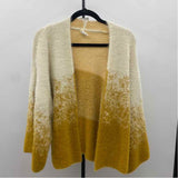 akemi + kim Women's Size L Yellow Gradient Cardigan