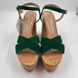 Gianvito Rossi Women's Shoe Size 9.5 Green Solid Sandals