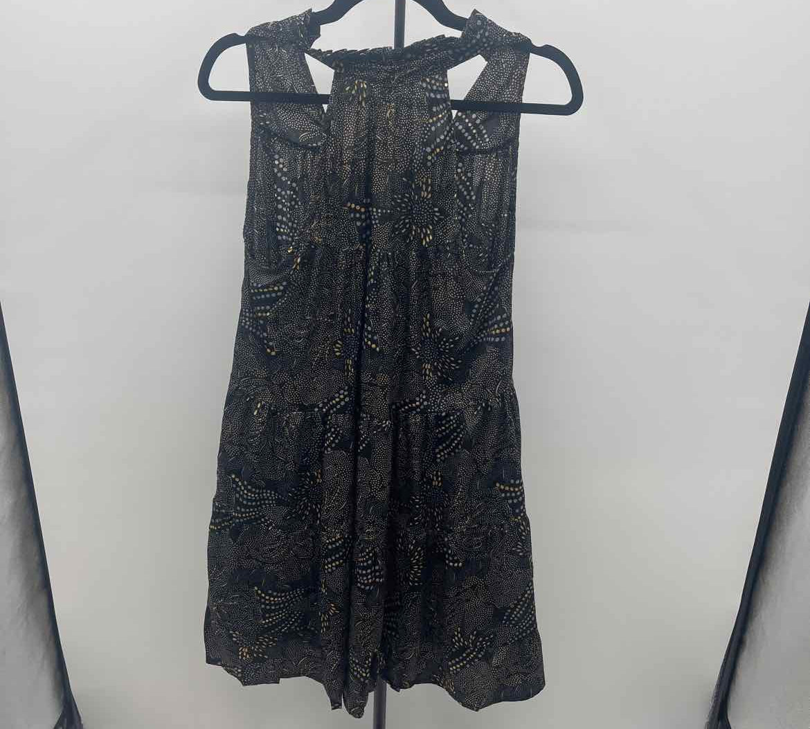 Paani Women's Size 10 Black dotted Dress