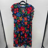 entro Women's Size 20 Navy Floral Dress