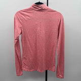 Nike Women's Size S coral Heathered Long Sleeve Shirt