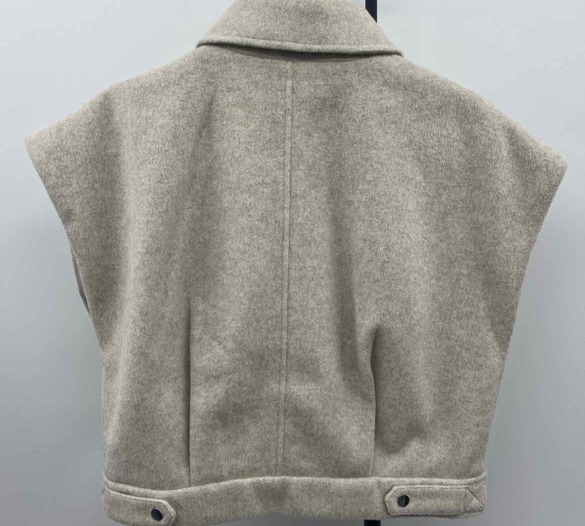 Evereve Women's Size XS Oatmeal Heathered Vest