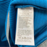 J Crew Men's Size M Turquoise Ribbed Long Sleeve Shirt