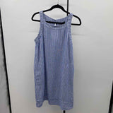 For Cynthia Women's Size 14 Blue Stripe Dress