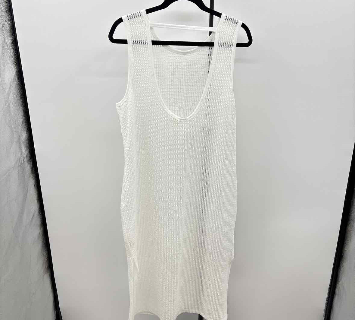 Miken Women's Size XL White mesh Coverup