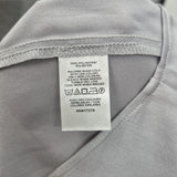 Ann Taylor Women's Size S Gray Solid Long Sleeve Shirt