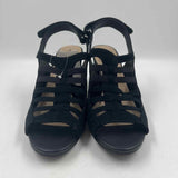 Life Stride Women's Shoe Size 8 Black Solid Sandals