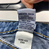 Bass Women's Size 8 Blue Solid Jeans