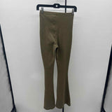 Out From Under Women's Size 2 Olive Ribbed Pants