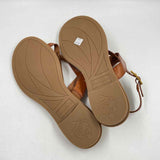 Franco Sarto Women's Shoe Size 10 Caramel Solid Sandals