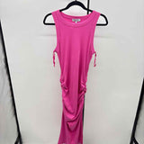 Michael Stars Women's Size 10 Pink Ribbed Dress