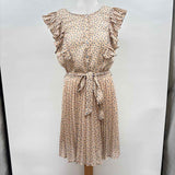 She + Sky Women's Size 10 Blush Hearts Dress