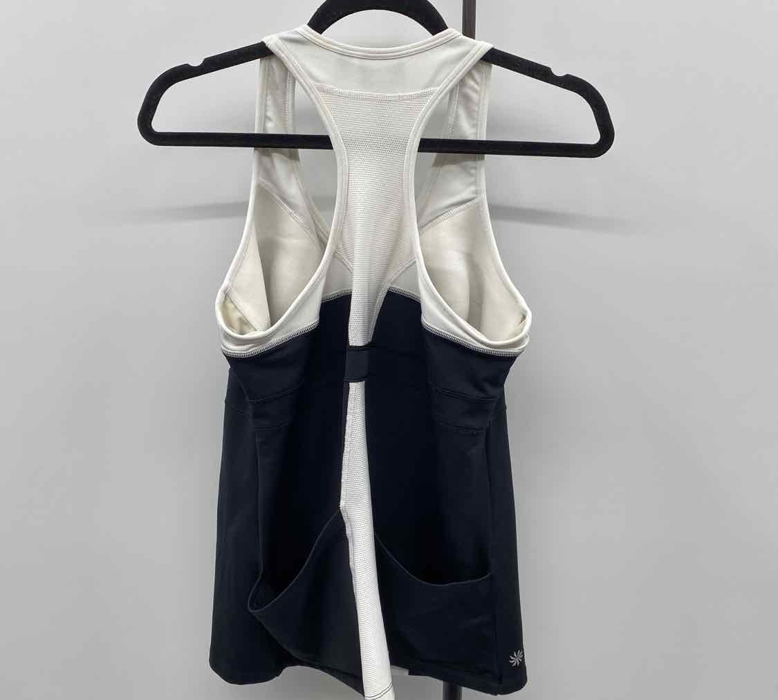Athleta Women's Size L Black Color Block Tank