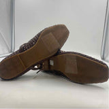 TOP Moda Women's Shoe Size 7 Brown Woven Flats