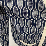 Tory Sport Women's Size M Navy Tennis Cardigan