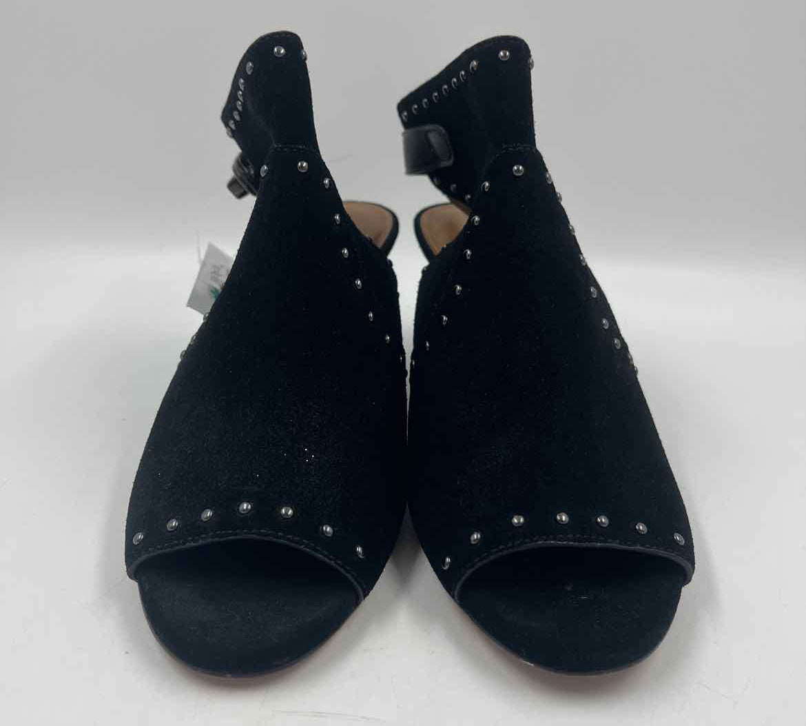 Coach Women's Shoe Size 7.5 Black Studs Heels