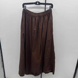 Loft Women's Size 10 Brown Solid Skirt
