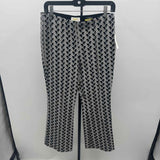 Maeve Junior's Size 6 Black Abstract Pants