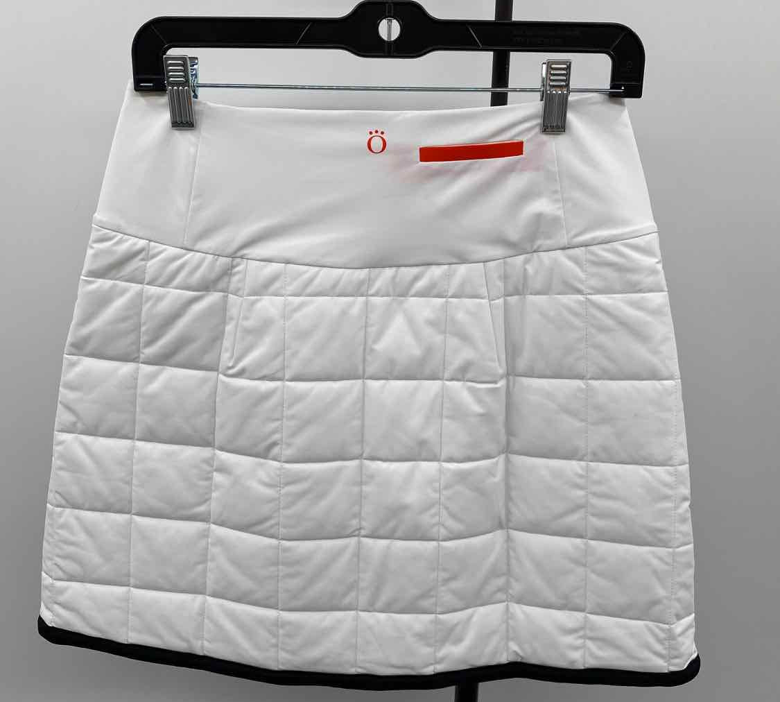 KINONA Women's Size 6 White Quilted Skirt