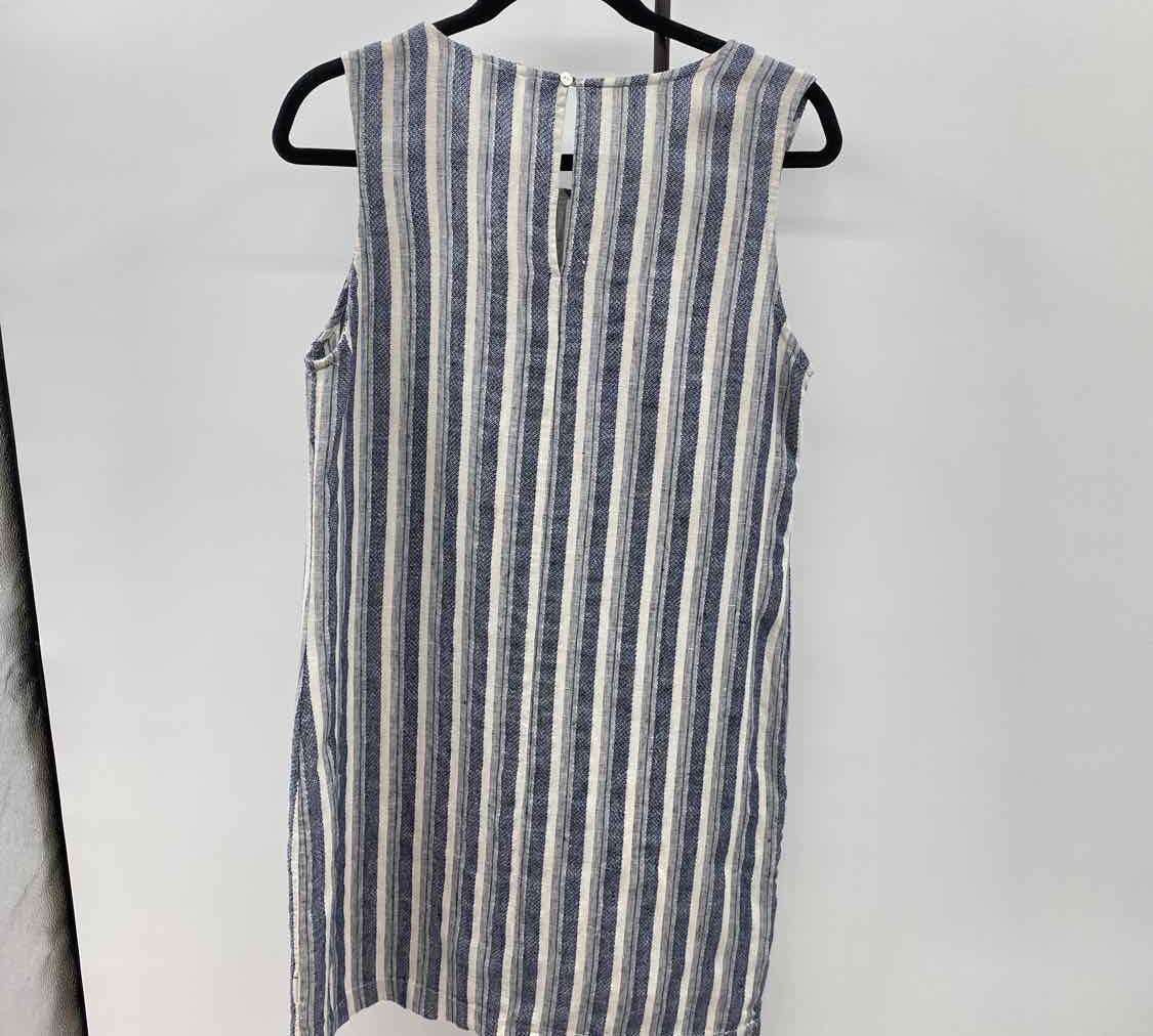 Artisan NY Women's Size 10 Navy Stripe Dress