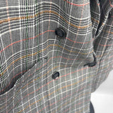 Maeve Women's Size 16W Black Plaid Jacket