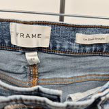 Frame Women's Size 2 Blue Solid Jeans