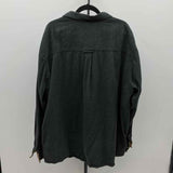 CQR Men's Size 3X Charcoal Solid Long Sleeve Shirt