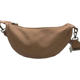 URBAN ORIGINALS Peach Pebbled Vegan Leather Purse w/Guitar Strap Crossbody