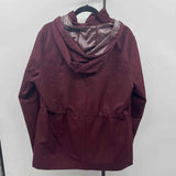 Marc New York Women's Size L maroon wine Coat