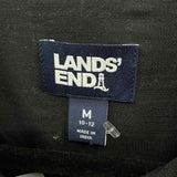 Lands End Women's Size M Black Solid Long Sleeve Shirt