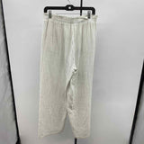 Hello Nite Women's Size 10 Beige Stripe Pants