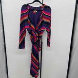 Maeve Junior's Size 16 Multi-Color Stripe Dress