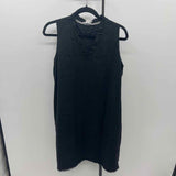 Tommy Bahama Women's Size 14 Black Solid Dress
