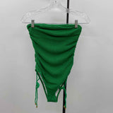 Sister Swim Women's Size S Green Textured Swimsuit - 1 Piece