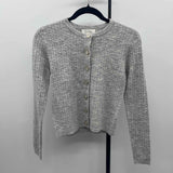 Jessica Simpson Women's Size S Gray Cable Knit Cardigan