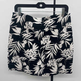 SC & Co Women's Size 14 Black Floral Skirt
