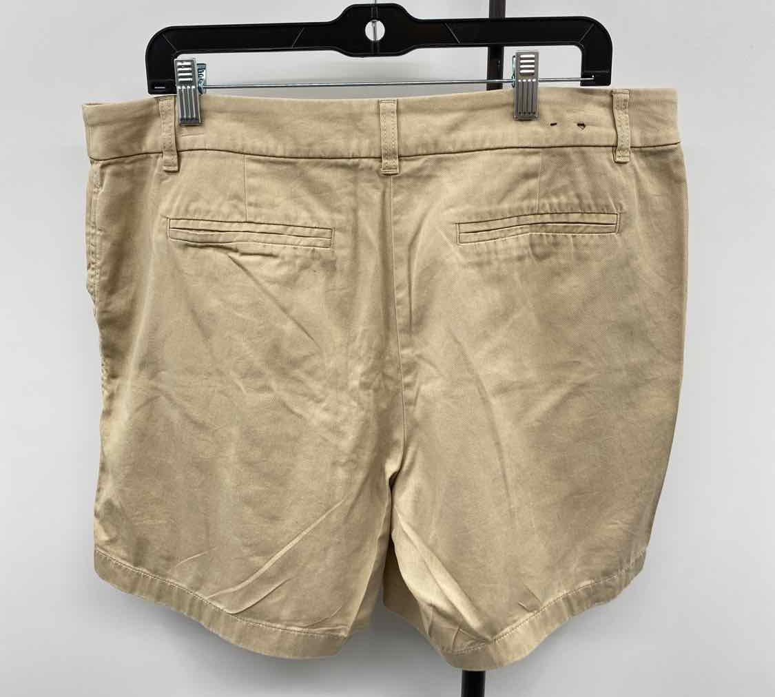 J Crew Women's Size 14 Khaki Solid Shorts