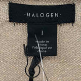 Halogen Women's Size L Tan Shimmer Sweater