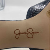 Jessica Simpson Women's Shoe Size 7 Black Snakeskin Dress Shoes
