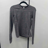 Lululemon Junior's Size 4 Gray Marled Long Sleeve Shirt