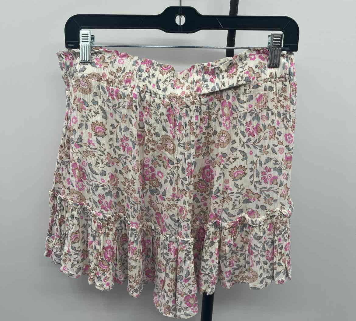Vanilla Star Women's Size 18 Ivory Floral Shorts