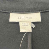 JJill Women's Size L Black Solid Jacket