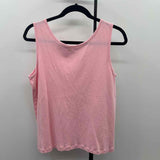 Lands End Women's Size M Pink Solid Tank
