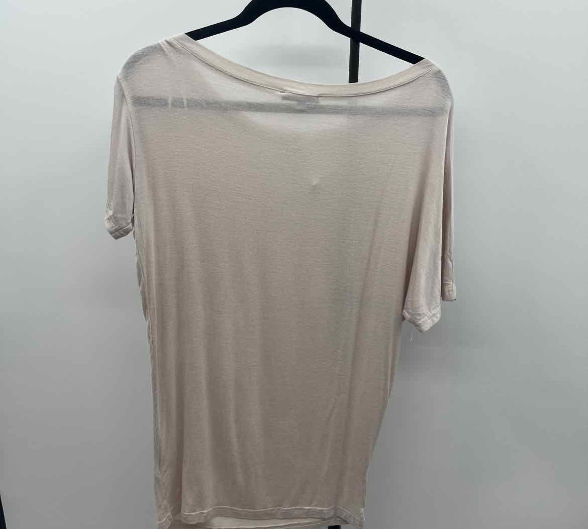 RolyPoly Women's Size S Beige Solid T-Shirt