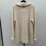 JJill Women's Size L Ivory Textured Sweater