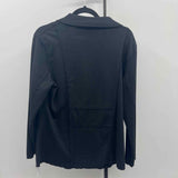 Neon Buddha Women's Size XL Black Ribbed Jacket