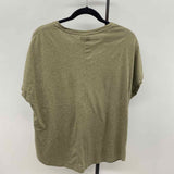 Columbia Women's Size 1X Olive Heathered Short Sleeve Shirt