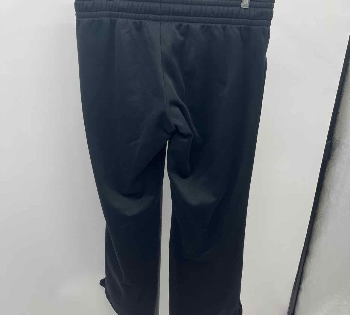 Under Armour Women's Size 10 Black Solid Sweatpants
